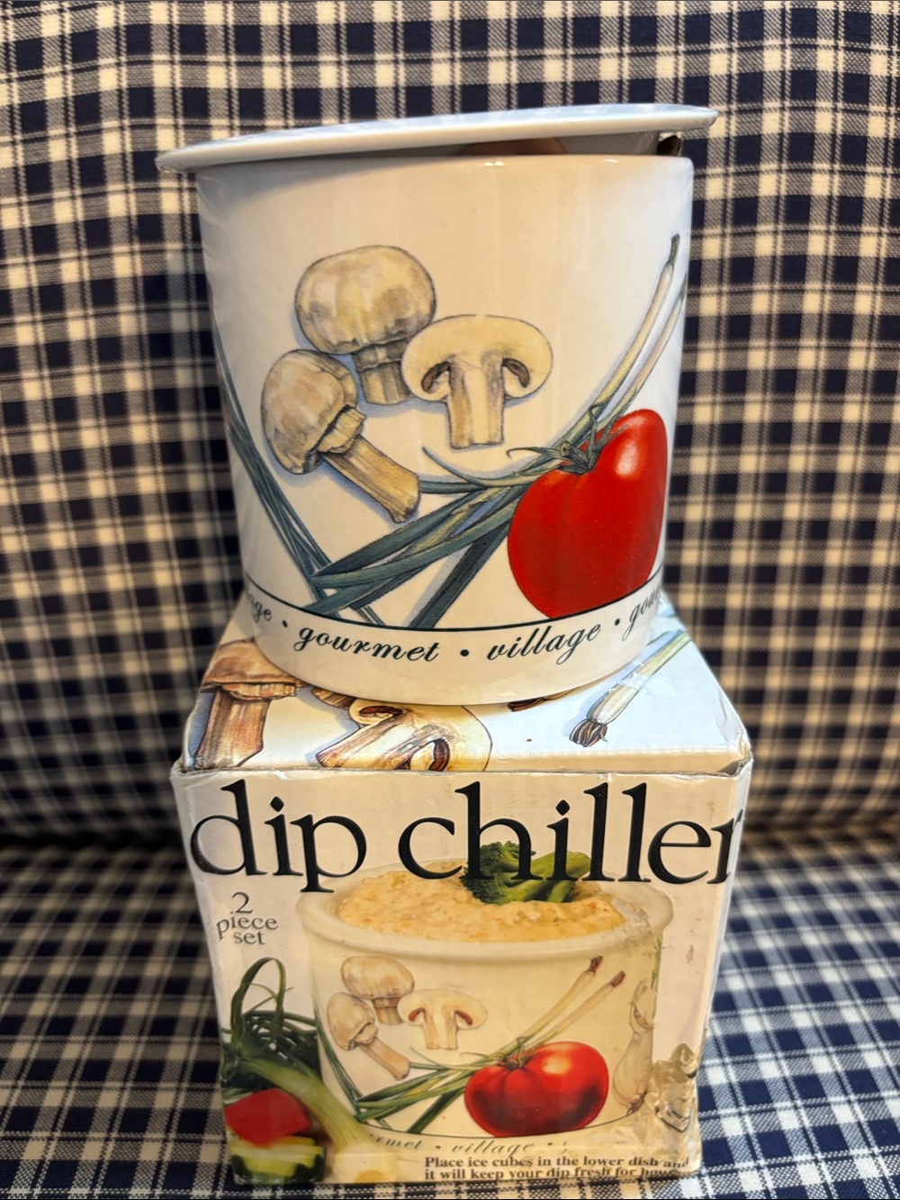 Red Tomato Dip Chiller - 2 Piece Set